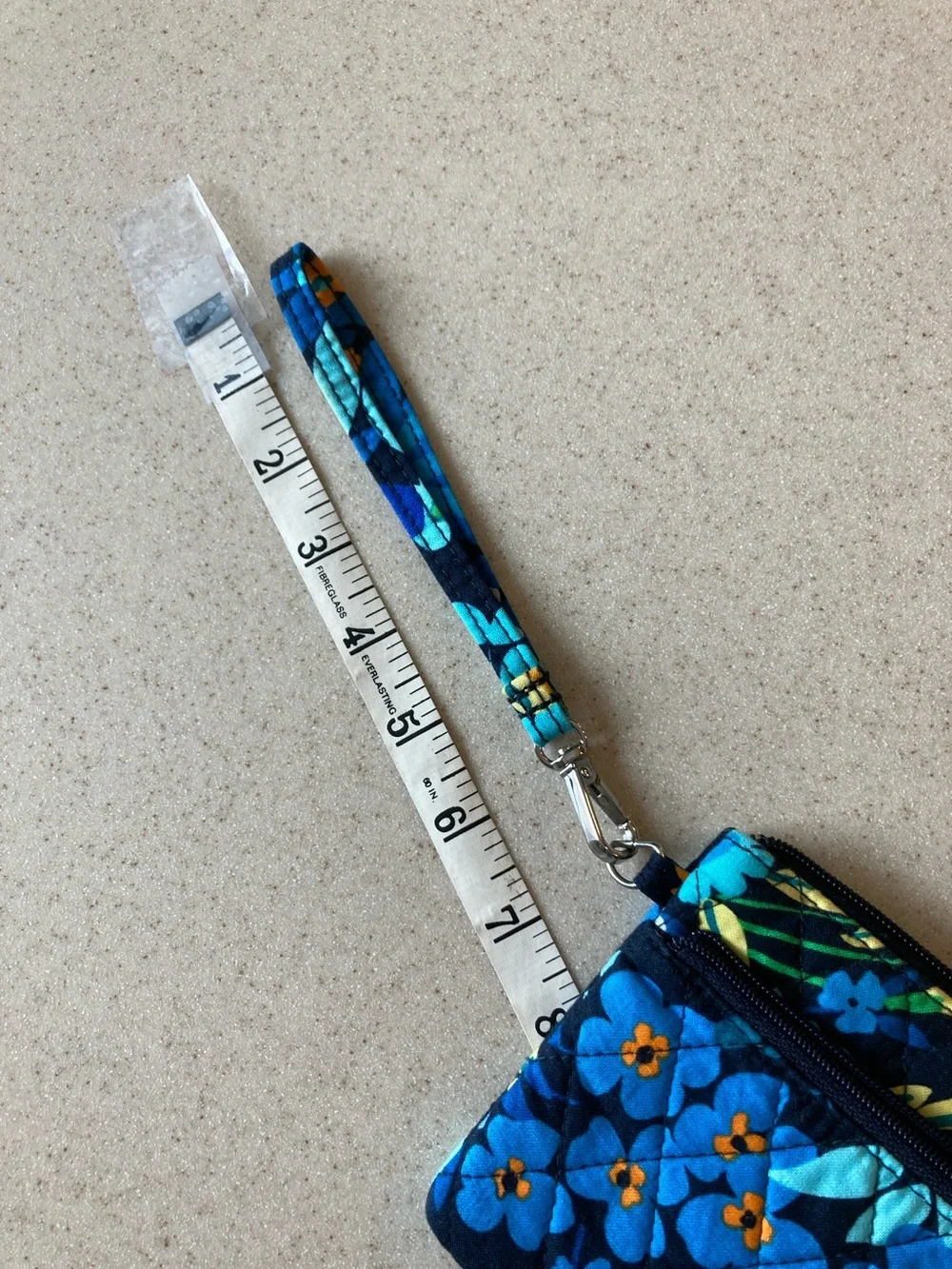 NWOT Vera Bradley Zip Around Wristlet Wallet Midnight Blues